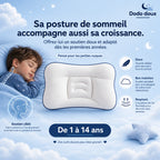 Oreiller ergonomique Dodo Doux pour enfant